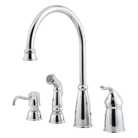 Pfister Residential 3 or 4 Hole Kitchen Faucet GT26-4CBC